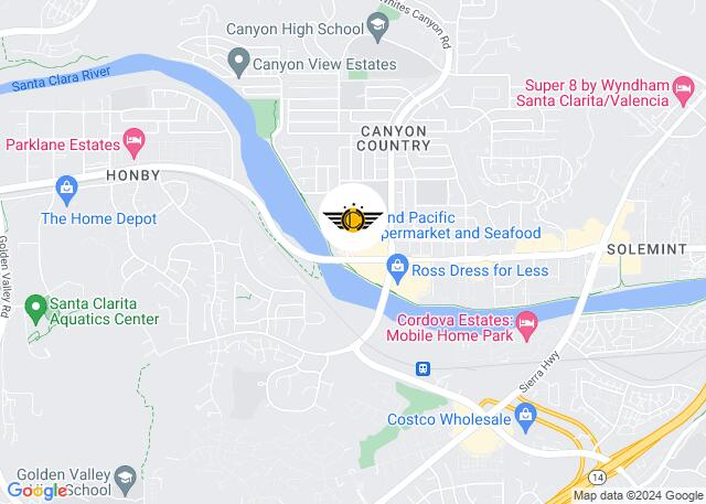 Santa Clarita, CA MAP